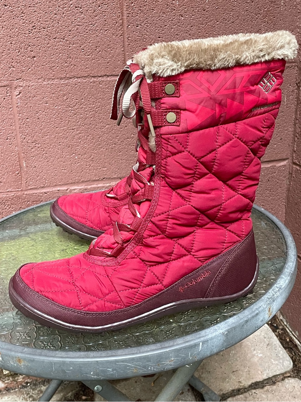 New Columbia Minx Mid II Omni-Heat Waterproof Winter Boots Size